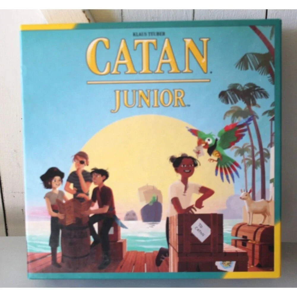 Catan Junior 3025 Fun Fair Klaus Teuber Board Game Adventure for Fantasy 6+.
